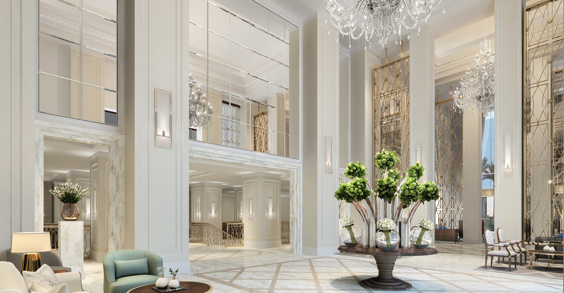 Гостеприимство лобби диванов