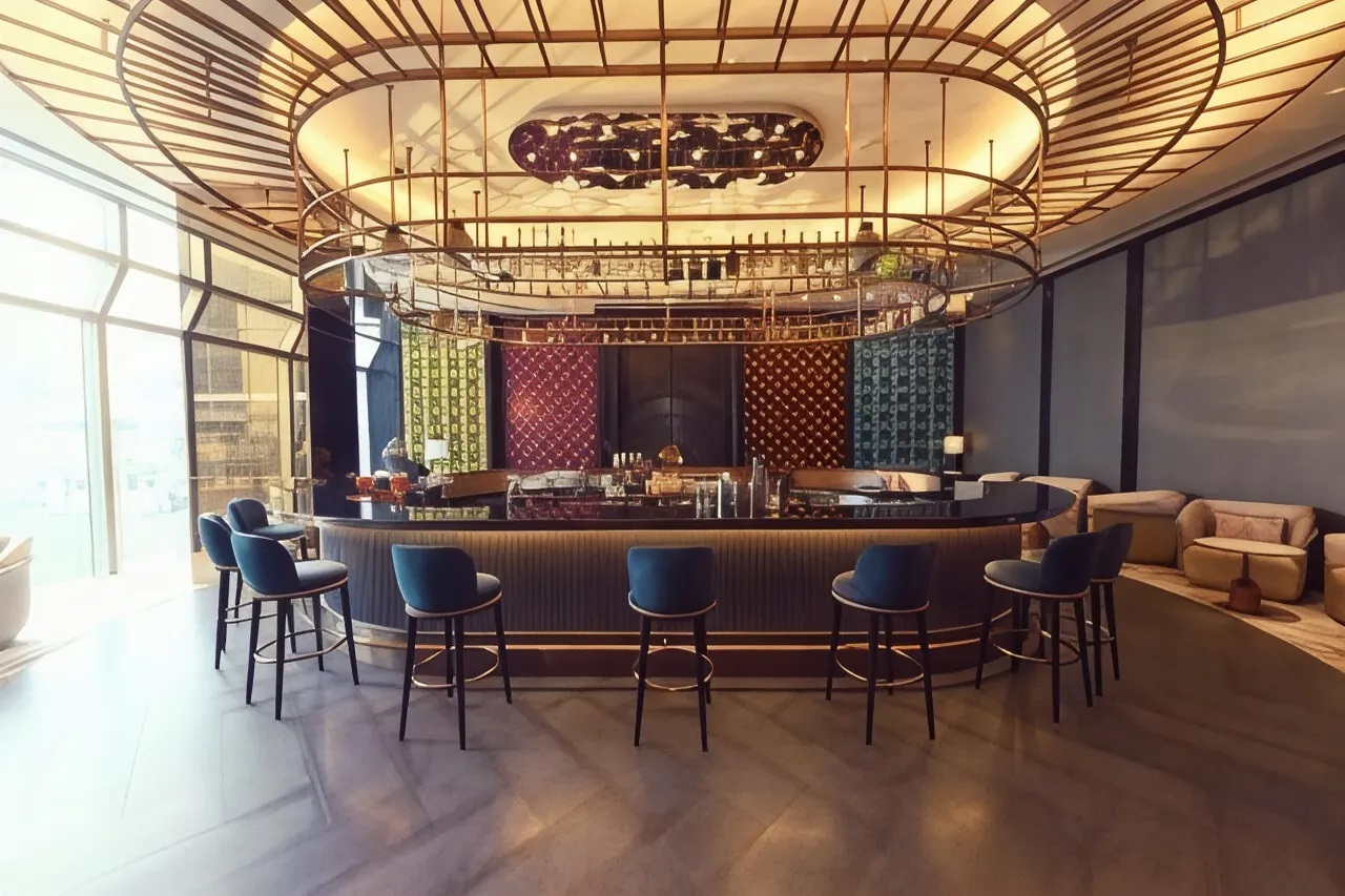 Мебель для общественных мест для отеля Cinnamon Life Colombo, Шри-Ланка